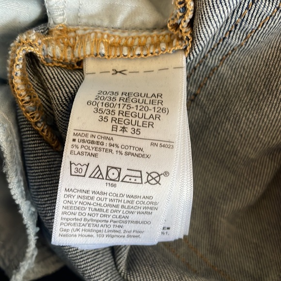 Cigarette High Rise GAP Jeans Size 20 - Picture 9 of 9